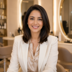 Beauty clinic owner growing online with a custom website, SEO, and AI automation by Glownoa.